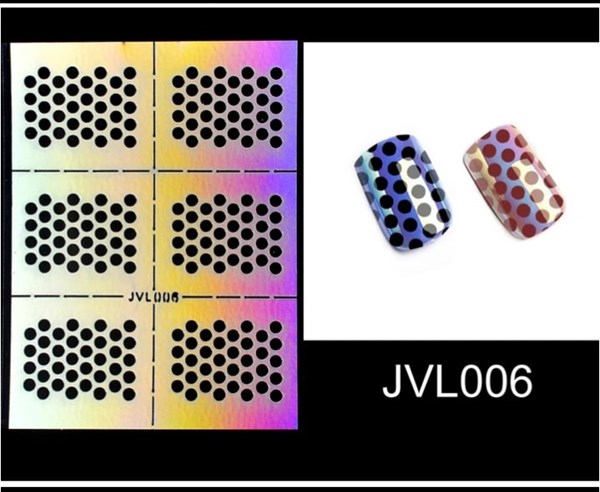 Tırnak Şablon JVL006